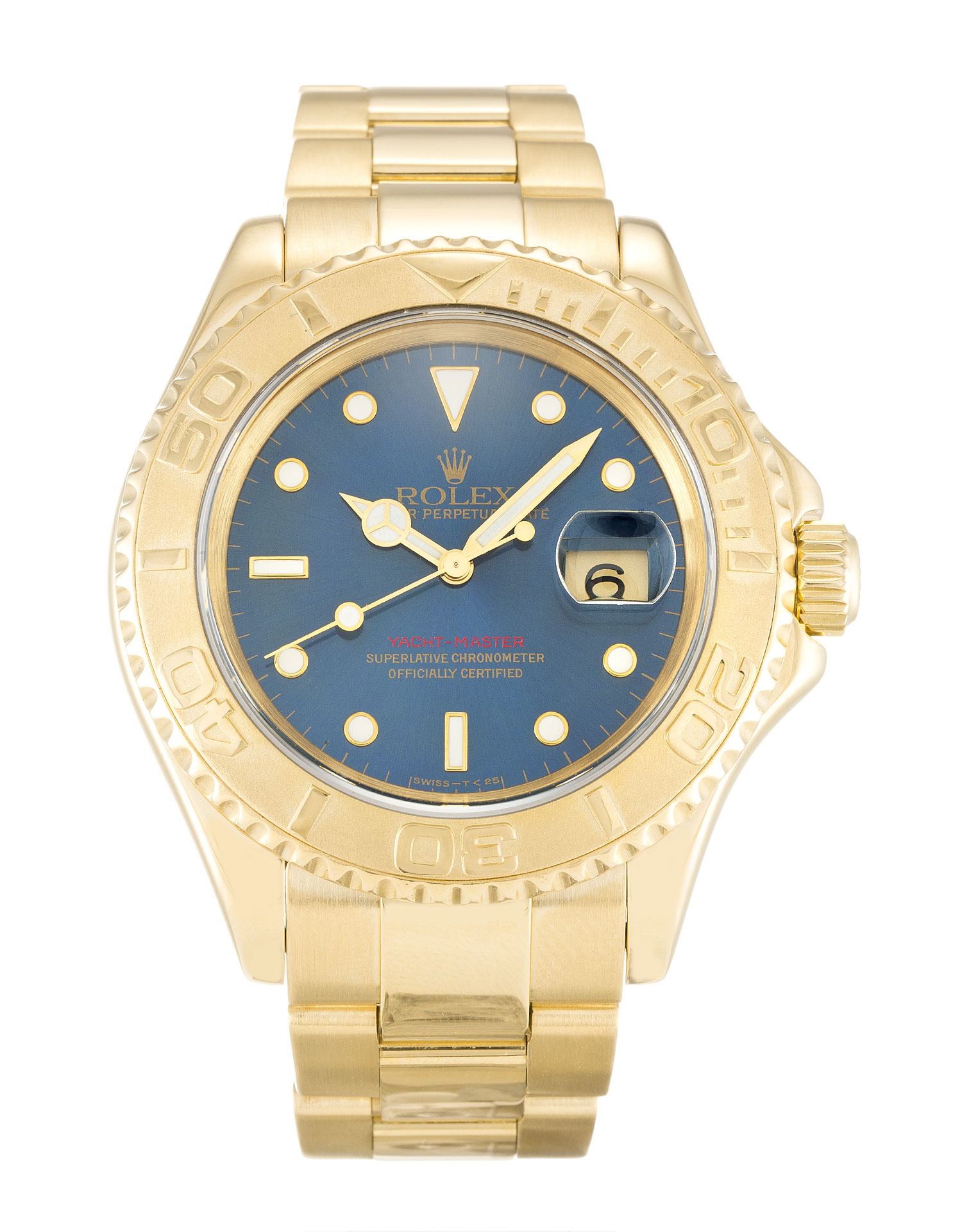 rolex yachtmaster vollgold