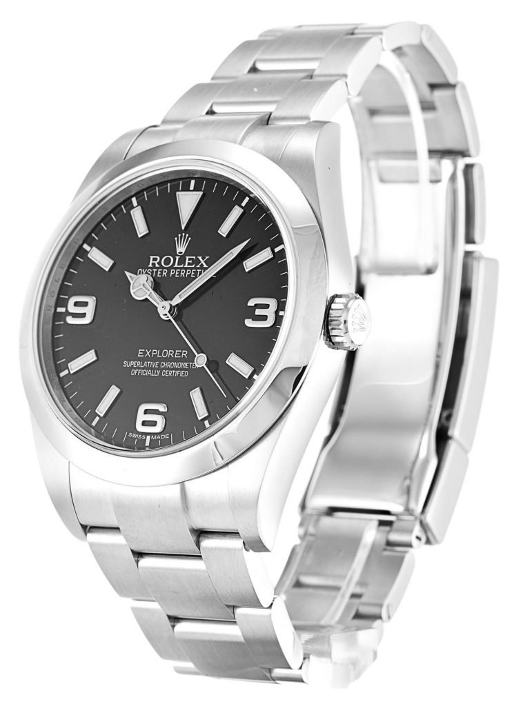 Best Replica Rolex Explorer 214270 39MM Black bracelet
