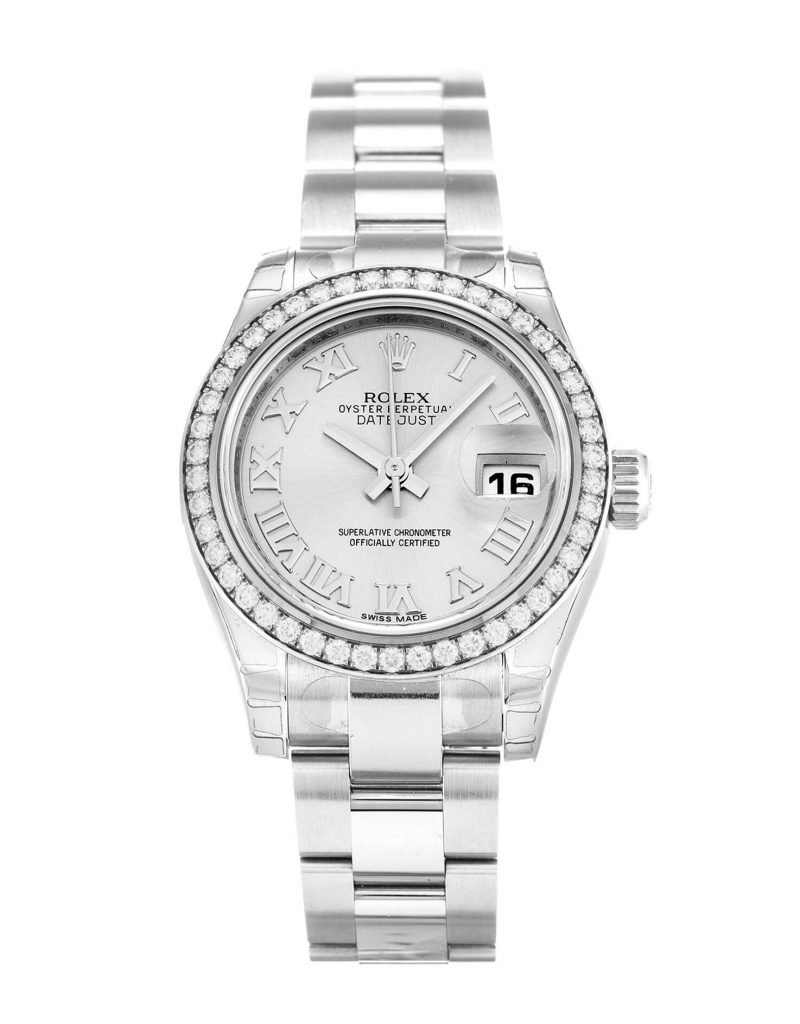 Rolex Replica Ladies-Datejust 178240 Silver Dial